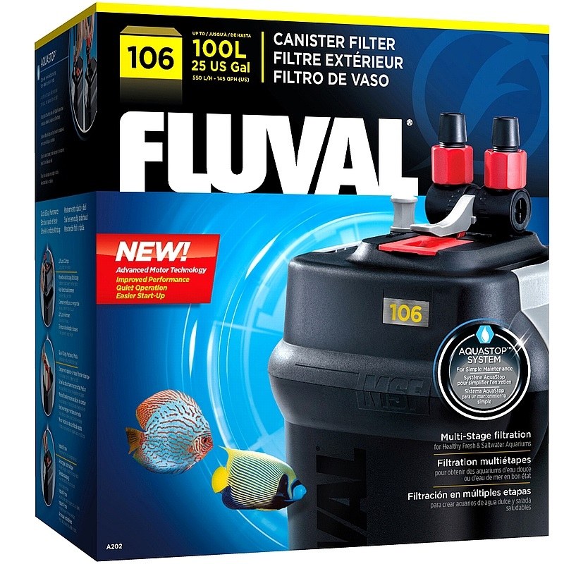 פילטר חיצוני פלובל - FLUVAL 106