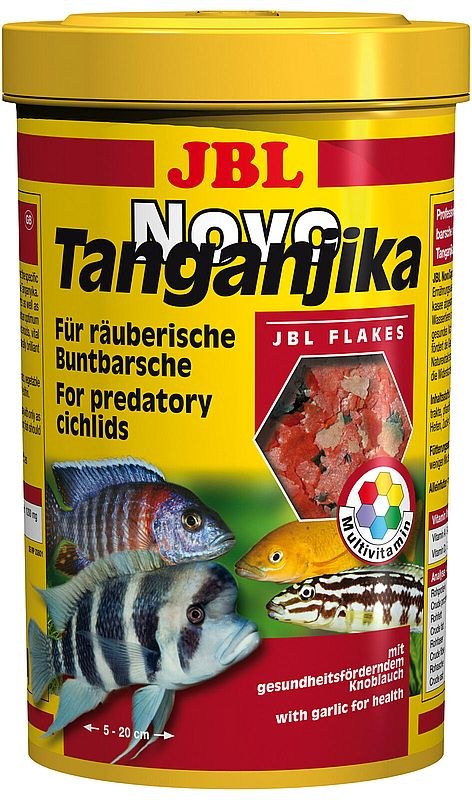 מזון לציקלידים מאזור אגם טנגניקה - NOVO TANGANJIKA