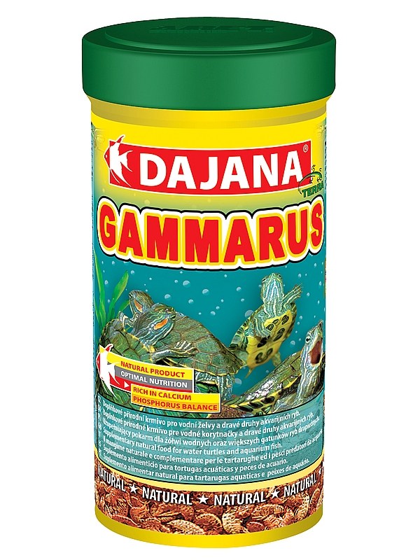 מזון לצבים דג'נה גמארוס 100 מ''ל - DAJANA GAMMARUS