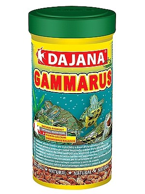 מזון לצבים דג'נה גמארוס 250 מ''ל - DAJANA GAMMARUS