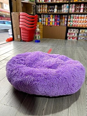 מיטת שאגי פלאפית ורכה בצבע סגול 70 ס"מ