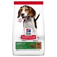 Hill's Science Plan מזון יבש לגור כלב מגזע בינוני (עם כבש ואורז),  2.5 ק''ג