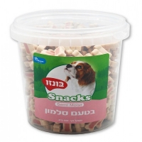 בונזו חטיף מזון לכלב בטעם סלמון