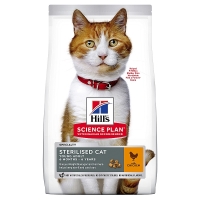 Hill's Science Plan מזון יבש לחתול מסורס 6 חודשים - 6 שנים (עם עוף), 3 ק"ג